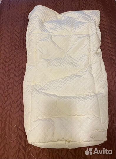 Зимний конверт в коляску на овчине