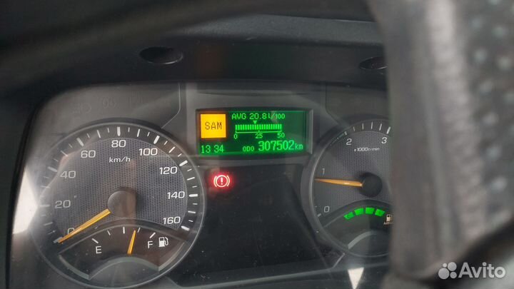 Бортовой грузовик Mitsubishi Fuso Canter с КМУ Rusman, 2021