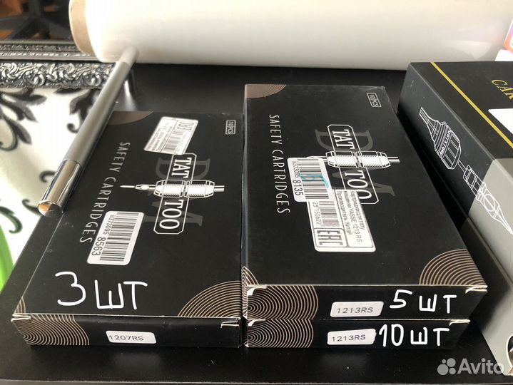 Картриджи для тату Заживляющая пленка в подарок