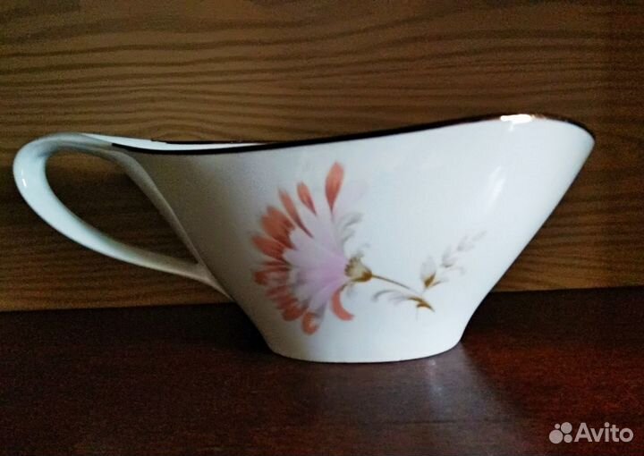 Ваза, блюдо, масленка Хризантемы (Астры) Дулёво