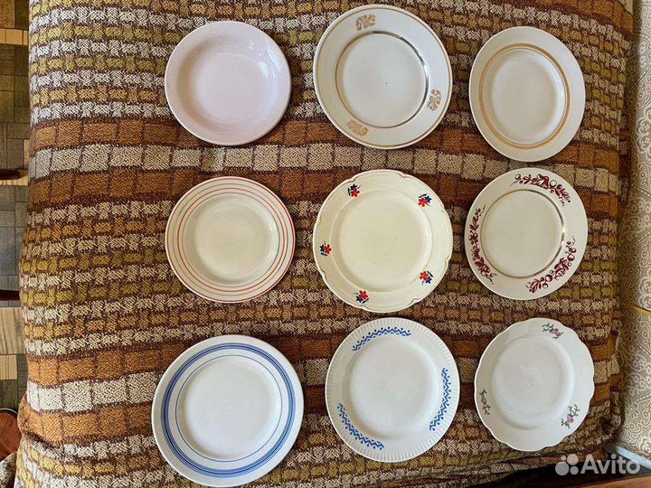 Тарелки времен СССР