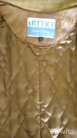 Кожаный плащ женский