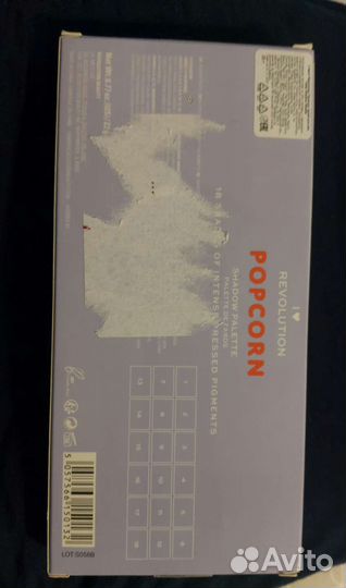 Палетка теней для век popcorn