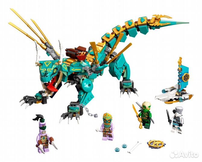 Конструктор lego Ninjago 71746 Дракон из джунглей