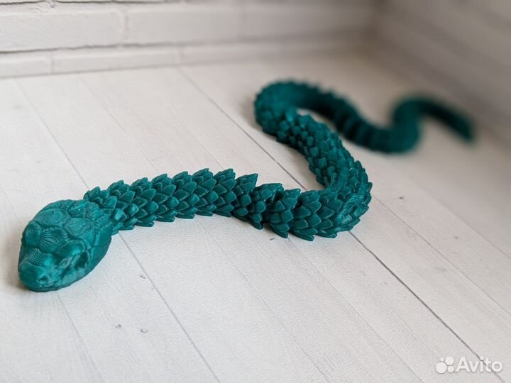 Змея антистресс игрушка талисман декор символ 2025