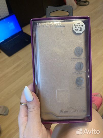 Чехол на samsung j4 Plus (2018)