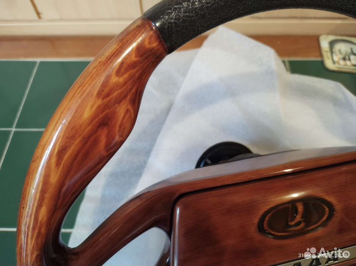 Руль деревянный ваз коллекционный