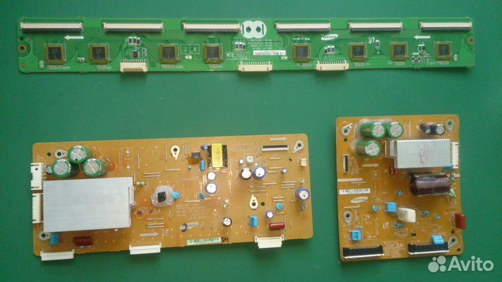 Запчасти с разбитых тв