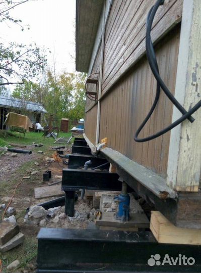 Замена фундамента