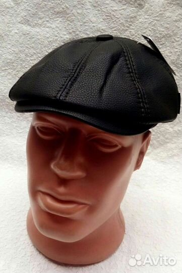 Демисезонные кепки/ эко-кожа