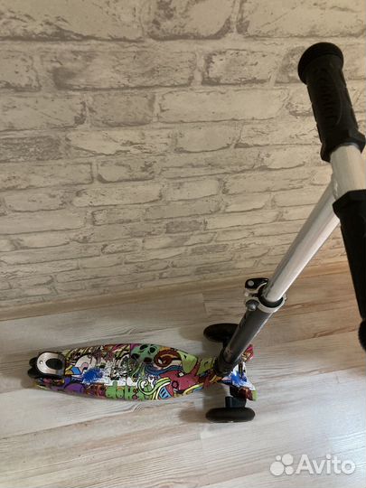 Самокат детский трехколесный бу