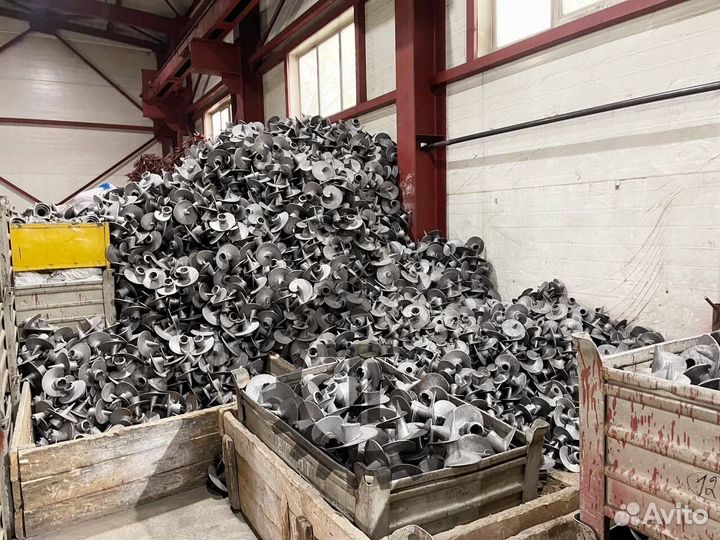 Литые наконечники для винтовых свай (вн 57/150)