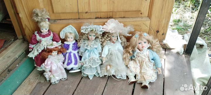 Куклы фарфоровые коллекционные