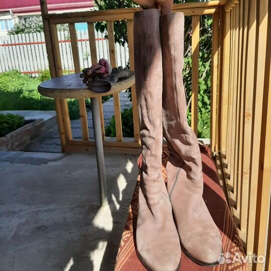 Сапоги демисезонные женские