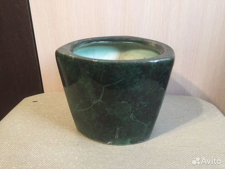 Большой горшок доя цветов керамика