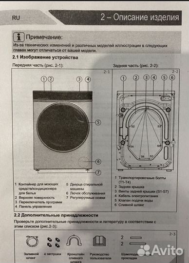 Стиральная машина узкая haier новая