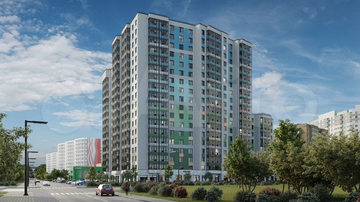 1-к. квартира, 33,5 м², 8/18 эт.