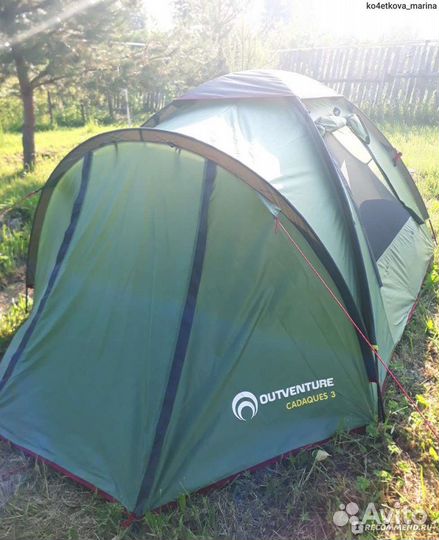 Новая 3-ëх местная палатка Outventure Cadaques 3