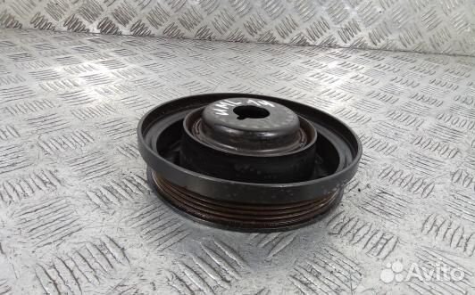 Шкив коленвала демпферный бензиновый opel astra H