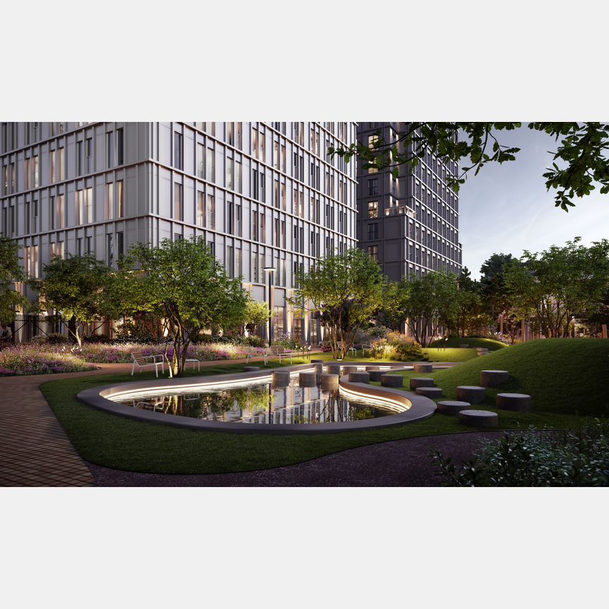 Квартира-студия, 22,9 м², 7/44 эт.