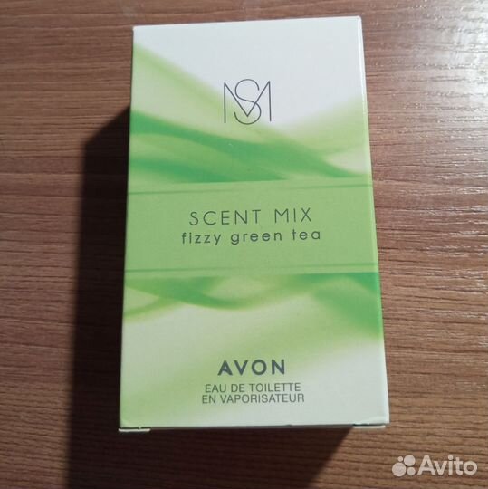 Туалетная вода Avon Scent mix зелёный чай