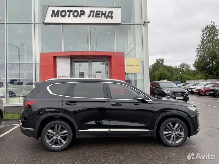 Hyundai Santa Fe 2.2 AT, 2019, 105 715 км