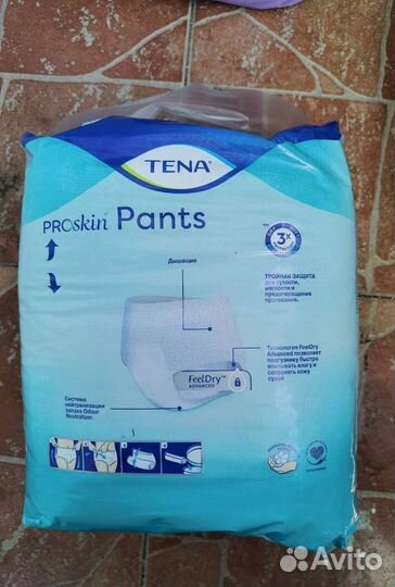Подгузники-трусы для взрослых Tena Proskin Pants L