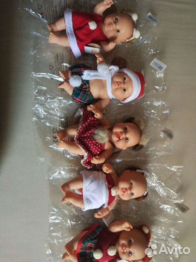 Пупсы, редкость Паола Рейна Рождество
