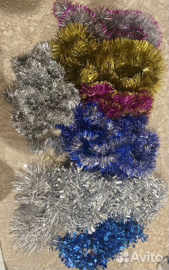 Мишура новогодняя пакетом