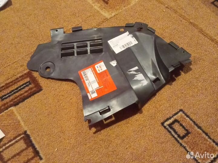 Защита бампера переднего левая