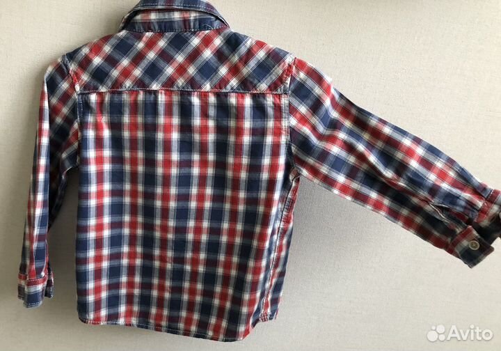 Рубашка на мальчика 92