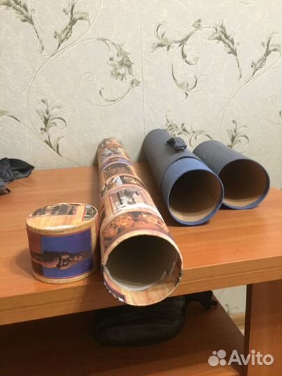 Тубус для хранения чертежей, картин