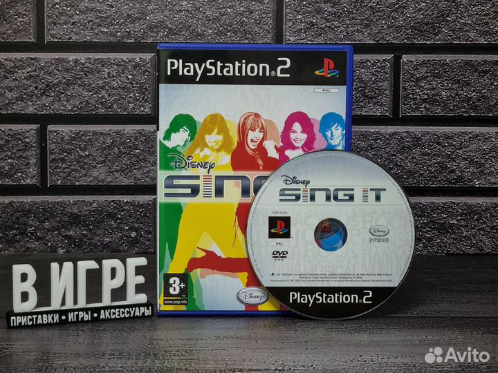 Игра Disney Sing It (PS2)