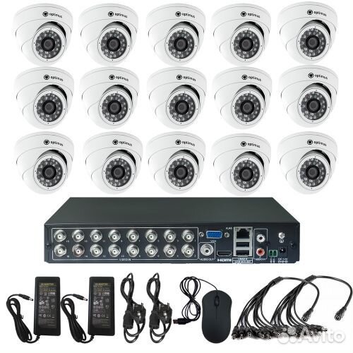 Видеонаблюдение №4 - продажа и монтаж