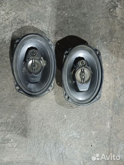 Динамики овалы pioneer бу