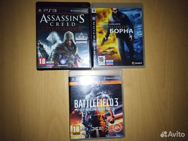 Диски на ps3