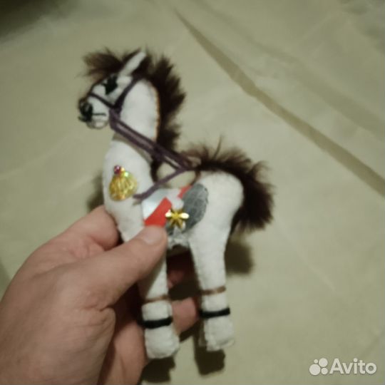 Лошадь игрушка винтаж редкость