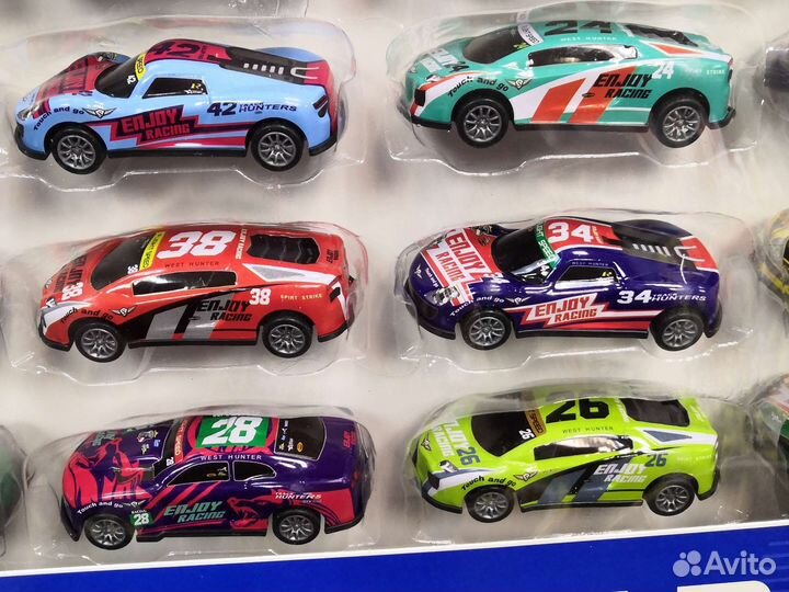 Набор инерционных машинок 20 шт