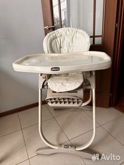 Стульчик для кормления chicco polly magic