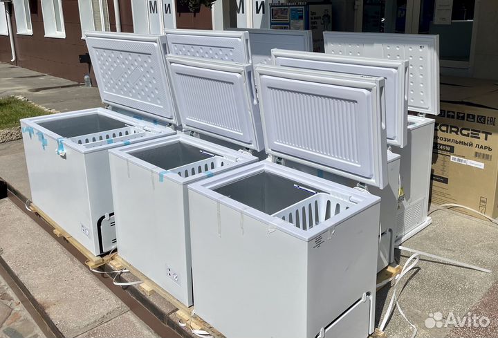 Новые морозильные камеры и лари