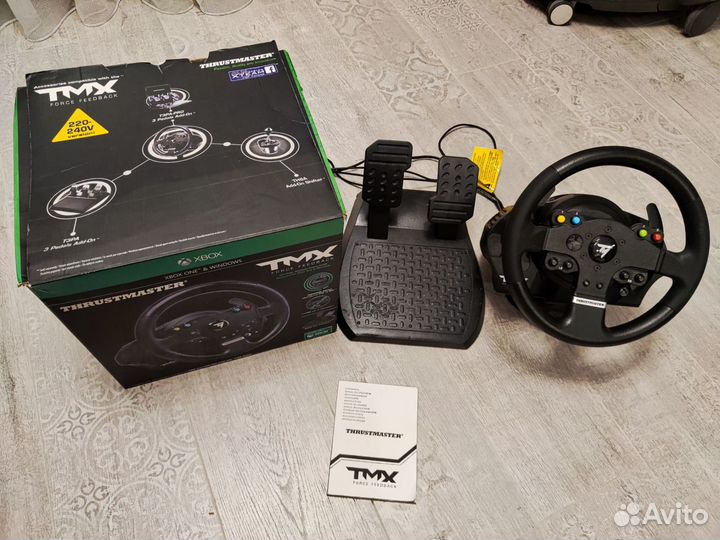 Руль Thrustmaster tmxforce feedback+стойка