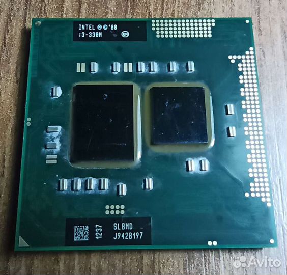 Процессор i3 330m,P6200 для ноутбука
