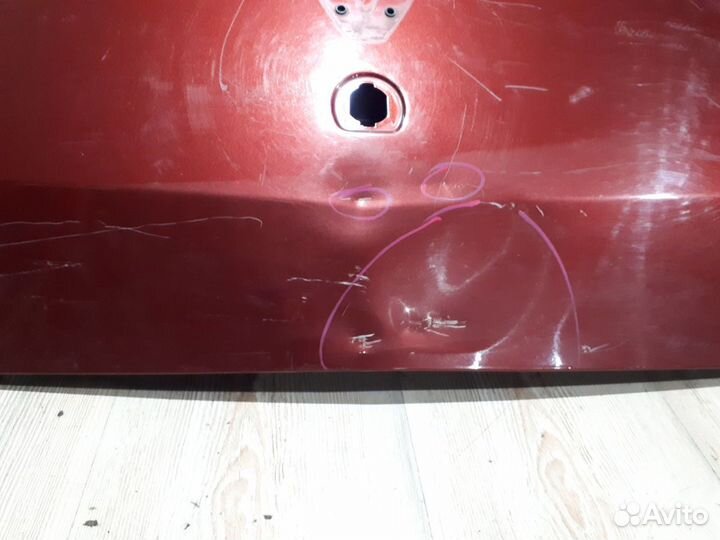 Крышка Дверь багажника Renault logan