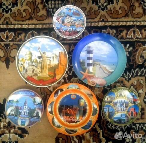 Декоративные тарелки (города России)