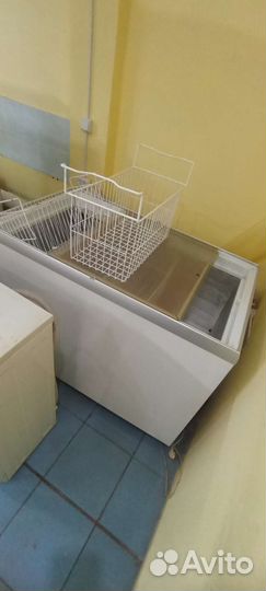 Морозильный ларь со стеклом бу