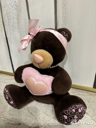 Мягкая игрушка Мишка с сердечком