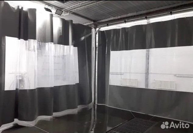 Штора для сто / Автомастерской