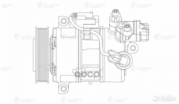 Компрессор кондиц. для а/м BMW 3 (E90/E91) (05) /1