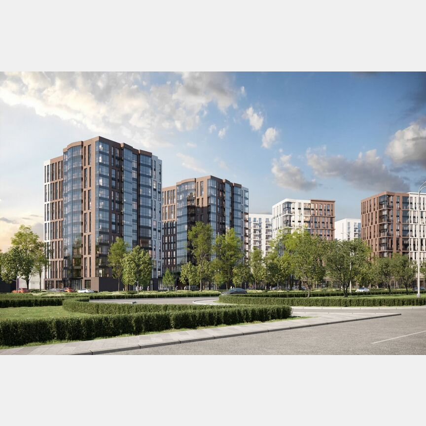 3-к. квартира, 90,7 м², 4/13 эт.