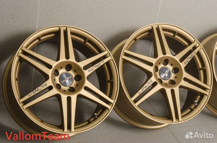 Лот M995818 Фирменные 17-е диски sparco 5 шт